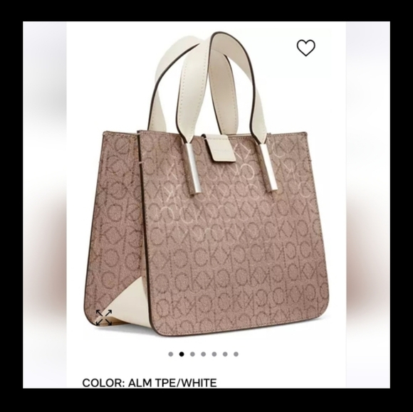 Calvin Klein Handbags - Calvin Klein Audrey Signature Convertiable Crossbody/Clutch